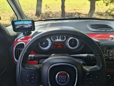 Usata Fiat 500L Lounge 85 CV (62 kW) 2012 Rosso Monovolume