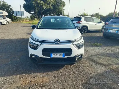 Usata Citroën C3 Feel 102 CV (75 kW) 2021 Bianco Utilitaria