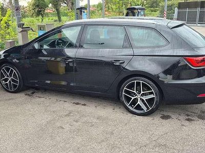 Brugt Seat Leon ST FR 184 HK (135 kW) 2019 Sort Stationcar