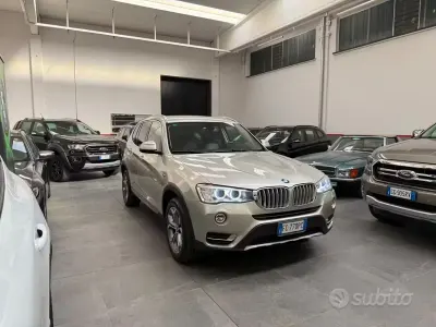 Usata BMW X3 xLine 190 CV (139 kW) 2016 Marrone SUV