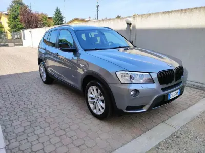 Usata BMW X3 Efficient Dynamics 184 CV (135 kW) 2011 Argento SUV