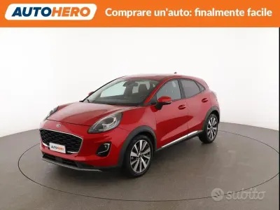 Usata Ford Puma 125 CV (91 kW) 2021 Rosso SUV