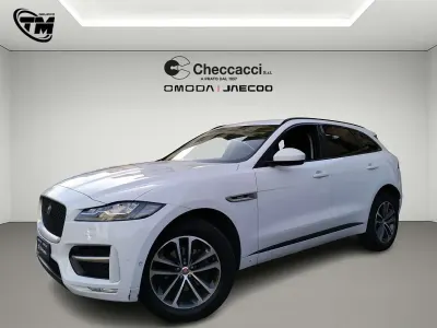 Brugt Jaguar F-Pace R-Sport 179 HK (131 kW) 2019 Hvid SUV