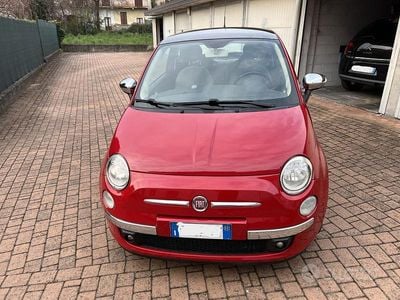 Usata Fiat 500 Lounge 69 CV (50 kW) 2011 Rosso Utilitaria
