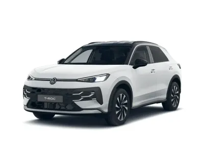 Nuova VW T-Roc Life 150 CV (110 kW) 2026 Pure white nero SUV