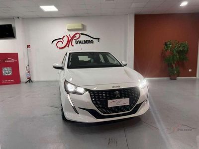 Usata Peugeot 208 Active 75 CV (55 kW) 2020 Bianco Utilitaria