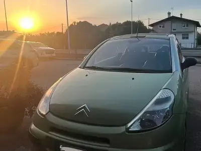 Usata Citroën C3 73 CV (53 kW) 2004 Verde Cabrio