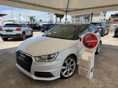 Usado Audi A1 S-Line 95 CV (69 kW) 2018 Blanco Berlina