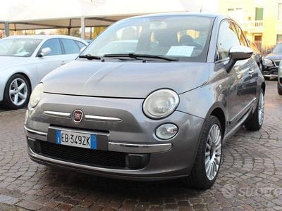 Usata Fiat 500 Lounge 69 CV (50 kW) 2010 Grigio scuro Utilitaria