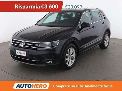 Usata VW Tiguan Advance 150 CV (110 kW) 2019 Nero SUV