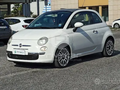 Usata Fiat 500 Lounge 95 CV (69 kW) 2011 Bianco Utilitaria