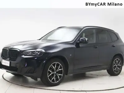 Usata BMW X3 M Sport 190 CV (139 kW) 2022 Nero carbone SUV