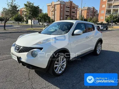 Usata Nissan Juke Tekna 110 CV (80 kW) 2012 Bianco SUV