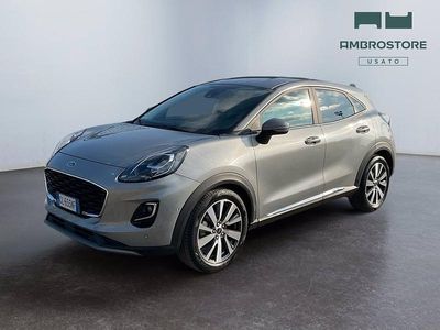 Usata Ford Puma Titanium X 125 CV (91 kW) 2022 Solar silver SUV
