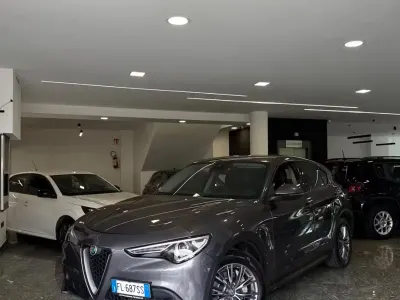 Brugt Alfa Romeo Stelvio Super 179 HK (131 kW) 2017 Grå SUV