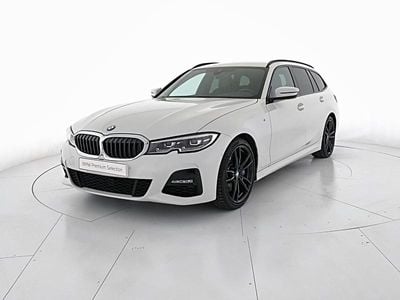 Usata BMW 320e M Sport 190 CV (139 kW) 2021 Bianco Station wagon