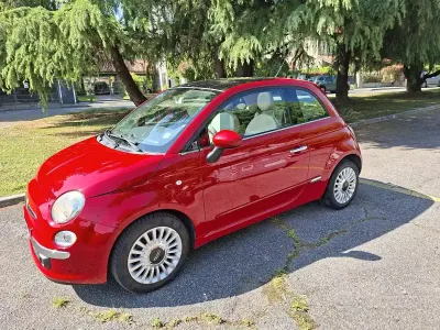 Usata Fiat 500 Lounge 69 CV (50 kW) 2012 Rosso Berlina