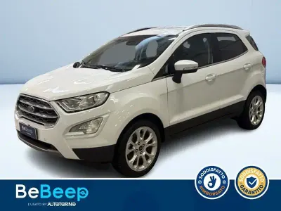 Usata Ford Ecosport Titanium S 95 CV (69 kW) 2021 Bianco pastello SUV