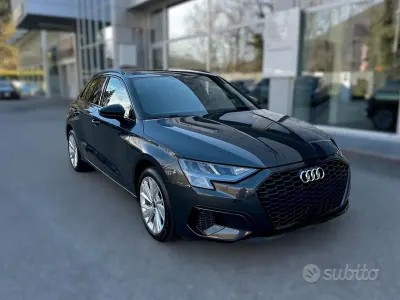 Brugt Audi A3 Advanced 110 HK (80 kW) 2022 Grå Sedan