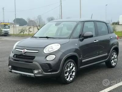 Usata Fiat 500L Trekking 95 CV (69 kW) 2016 Grigio Monovolume