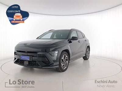 Usata Hyundai Kona N Line 120 CV (88 kW) 2023 Nero metallizzato SUV