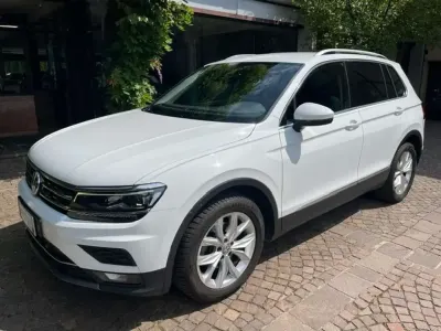 Usata VW Tiguan Advance 150 CV (110 kW) 2018 Bianco SUV