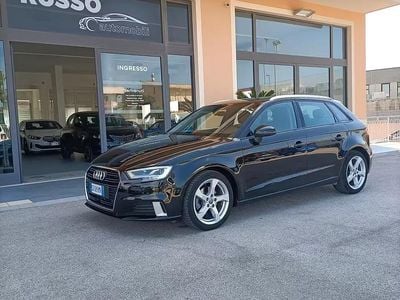 Usata Audi A3 Sport 150 CV (110 kW) 2019 Nero Berlina