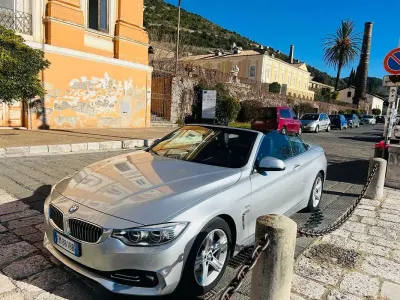 Usata BMW 420 Cabriolet Luxury Line 190 CV (139 kW) 2017 Argento Cabrio