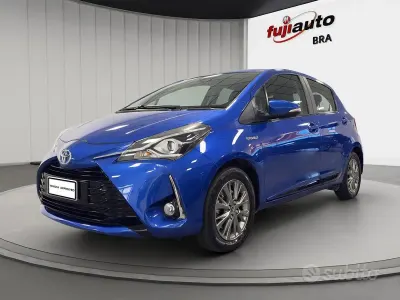 Brugt Toyota Yaris Hybrid Active 101 HK (74 kW) 2017 Grå Hatchback