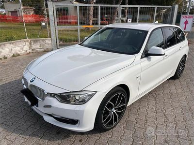 Usata BMW 318 143 CV (105 kW) 2015 Bianco Station wagon