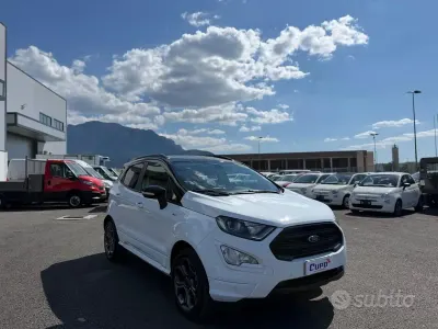 Usata Ford Ecosport ST-Line 99 CV (72 kW) 2019 Bianco SUV
