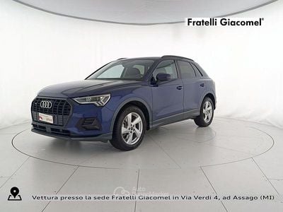 Begagnad Audi Q3 Advanced 190 HK (139 kW) 2023 Blå SUV