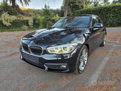 Usata BMW 116 Comfort Edition 2017 Nero Utilitaria