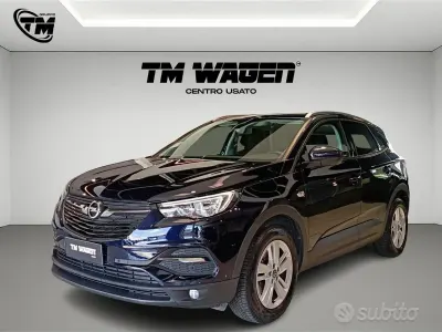 Käytetty Opel Grandland X Business 120 HP (88 kW) 2018 Sininen Katumaasturi