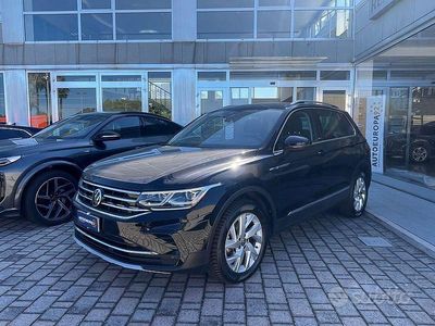 Usata VW Tiguan Elegance 150 CV (110 kW) 2021 Nero SUV