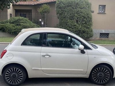 Usata Fiat 500C Lounge 69 CV (50 kW) 2017 Bianco Cabrio