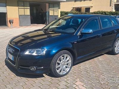 Usata Audi A3 Ambition 170 CV (125 kW) 2012 Blu Utilitaria