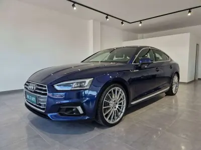 Usata Audi A5 Sportback S-Line 170 CV (125 kW) 2019 Blu/azzurro Utilitaria