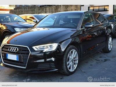 Usata Audi A3 Admired 116 CV (85 kW) 2018 Nero Berlina