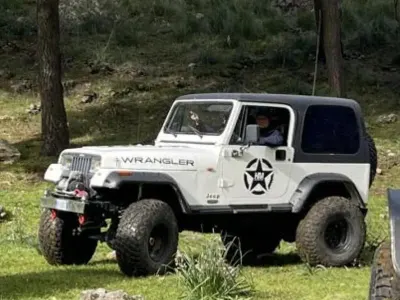 Usata Jeep Wrangler 177 CV (130 kW) 1996 Bianco SUV