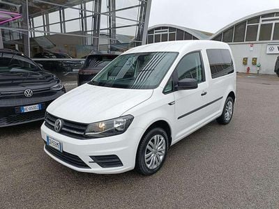 Usata VW Caddy 131 CV (96 kW) 2020 Bianco candy Monovolume