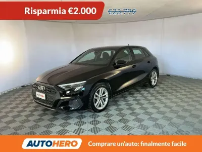 Usata Audi A3 150 CV (110 kW) 2022 Nero Berlina