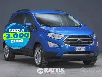 Usado Ford Ecosport Titanium 125 HP (91 kW) 2022 Azul SUV