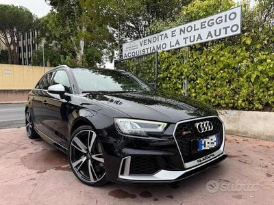 Usata Audi RS3 Ambiente 400 CV (294 kW) 2018 Nero Berlina