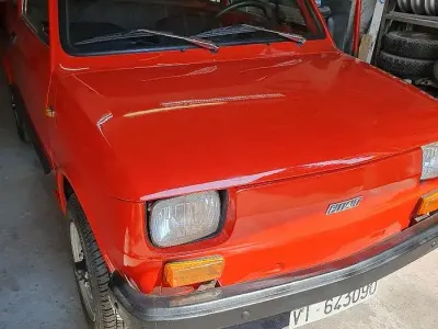 Usata Fiat 126 24 CV (17 kW) 1981 Rosso Utilitaria