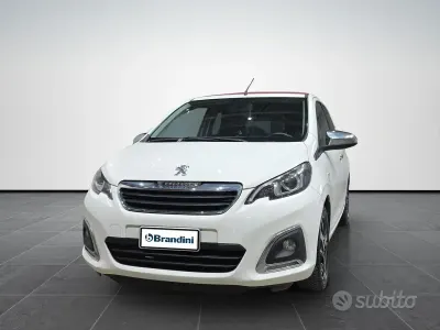 Usata Peugeot 108 Allure 69 CV (50 kW) 2014 Bianco Berlina