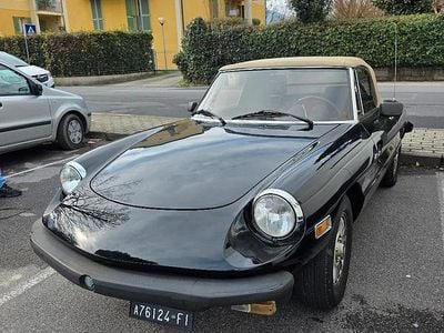 Usata Alfa Romeo Spider 1980 Nero Cabrio