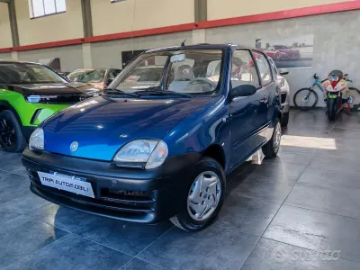 Usata Fiat Seicento 54 CV (39 kW) 2005 Blu Utilitaria