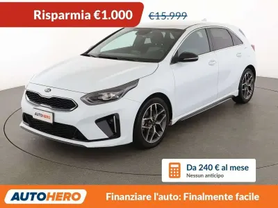 Usata Kia Ceed GT GT-Line 136 CV (100 kW) 2020 Bianco Berlina