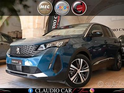 Usata Peugeot 3008 Allure 131 CV (96 kW) 2023 Blu SUV
